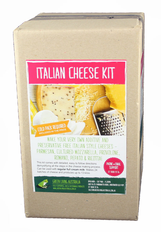 NEW Mad Millie Italian Fresh Cheese Making Kit Thermometer Cheese Salt OPEN  BOX